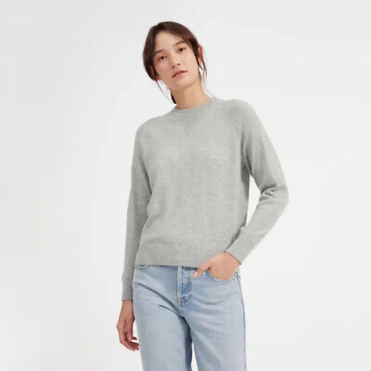 영국 EVERLANE 에버레인 여성캐시미어 스웨터