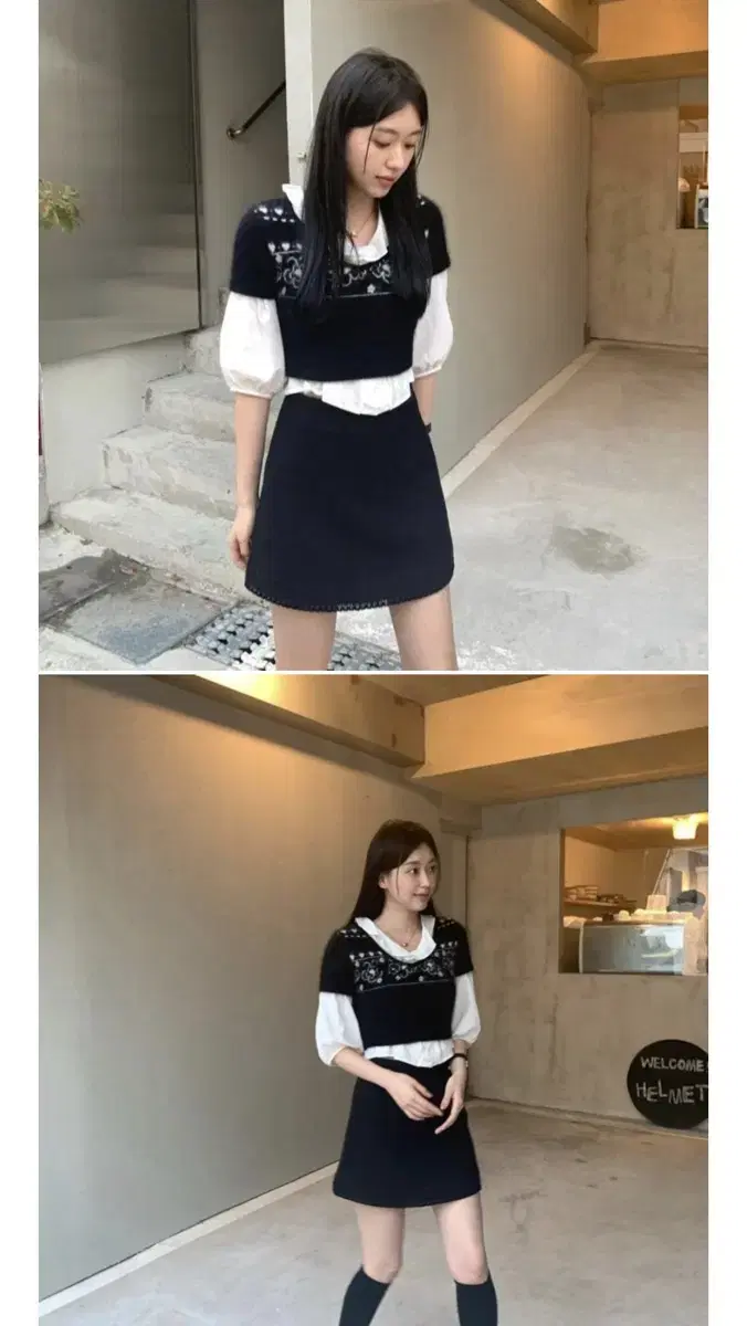 Succuki Kiko Angora knit S worn by Dahae