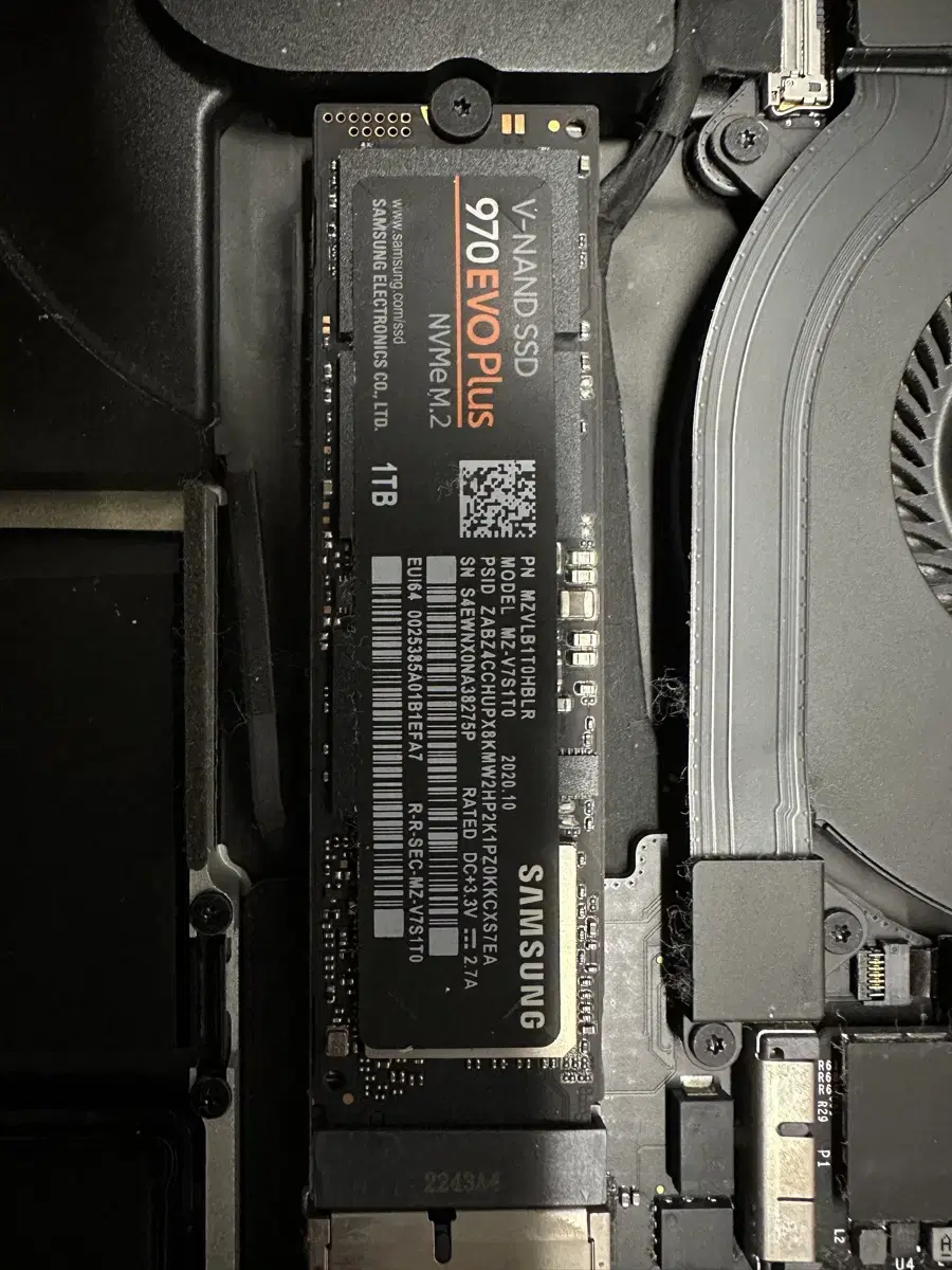 삼성 ssd 970 evo plus mvme m.2 1tb