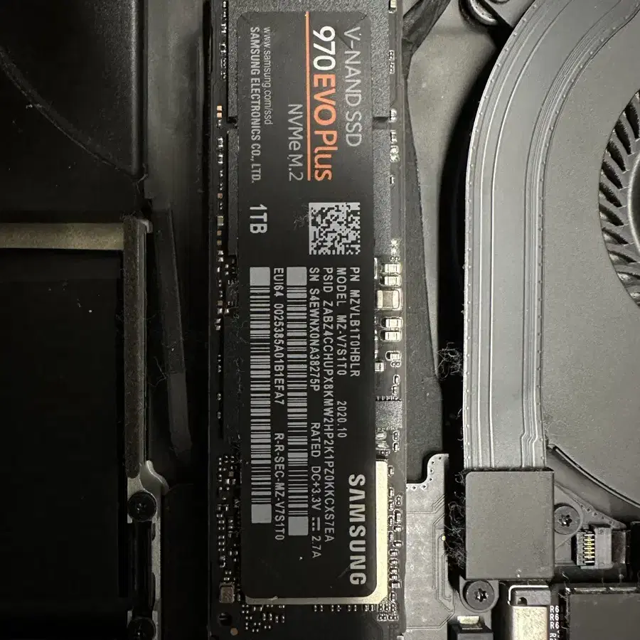 삼성 ssd 970 evo plus mvme m.2 1tb