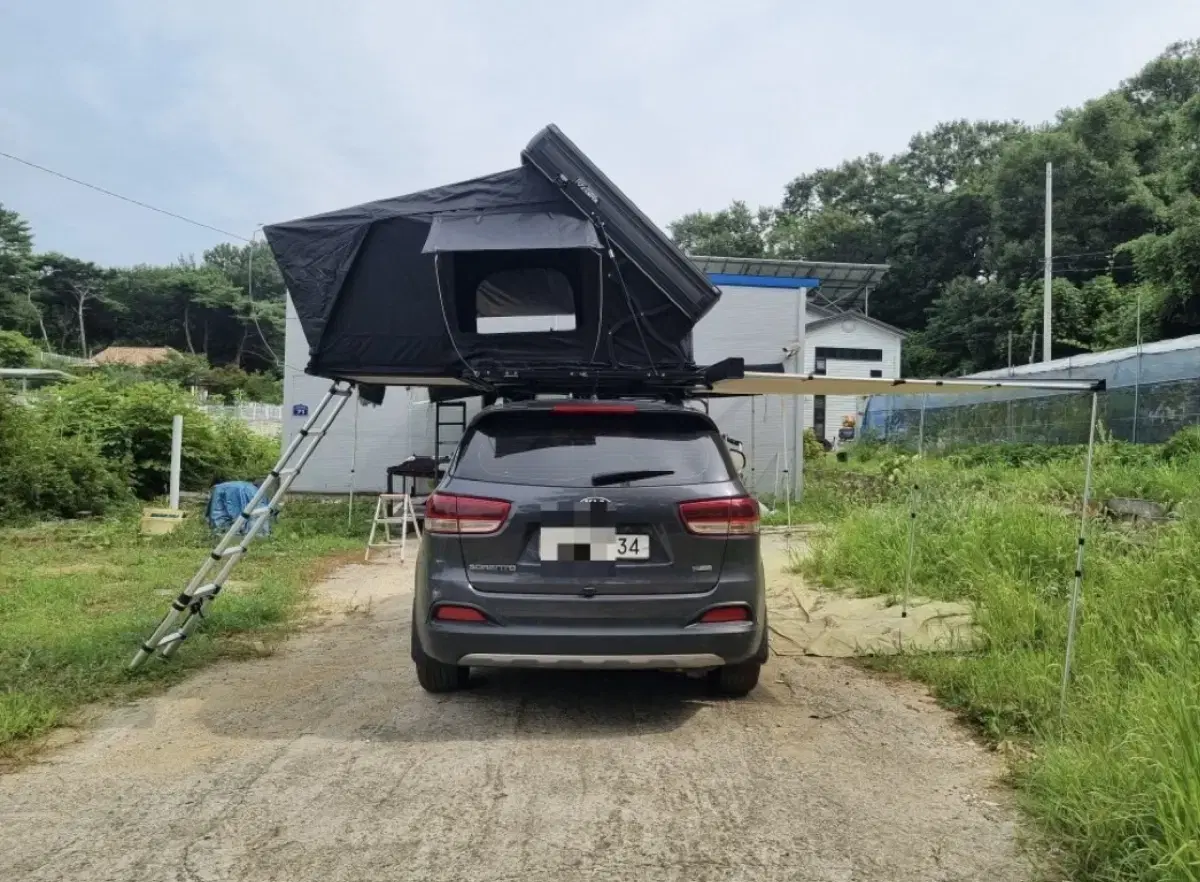 RVcamper 루트탑 텐트 어닝 세트