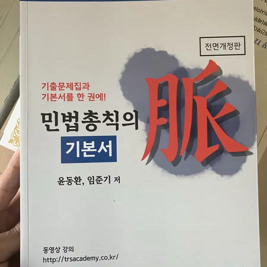 윤동환 민법총칙의 맥