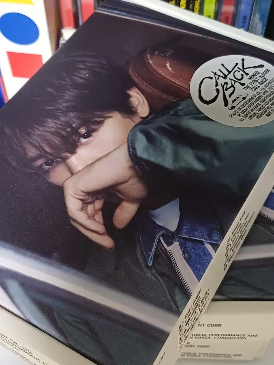 샤이니 민호 콜백 박스 개봉앨범 (포카x)