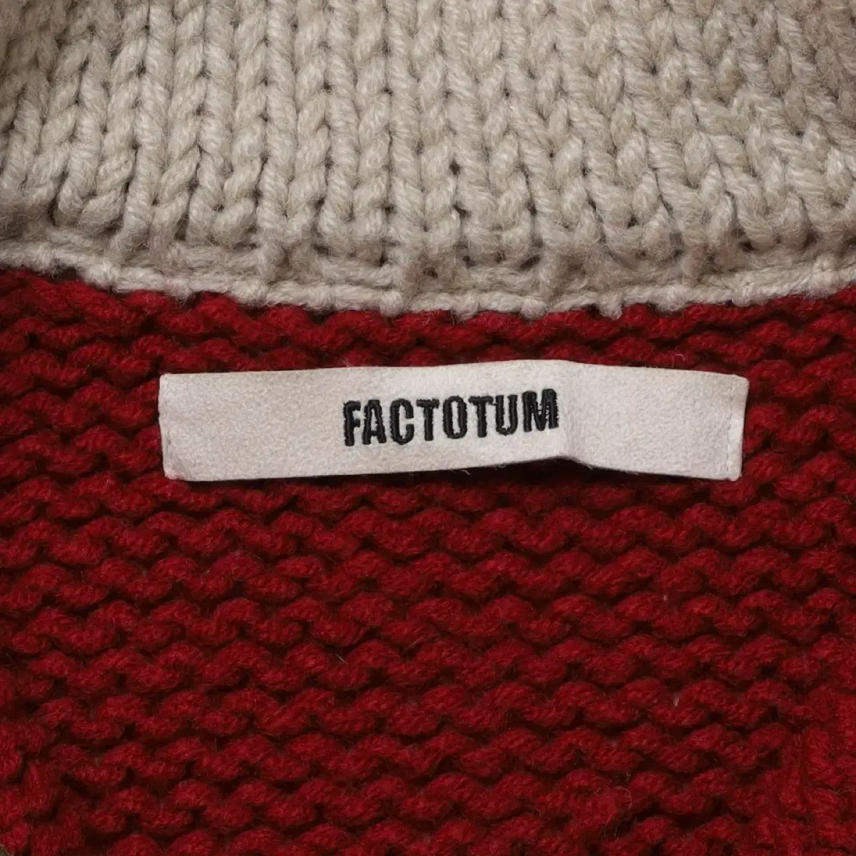 FACTOTUM Cowichan Cardigan