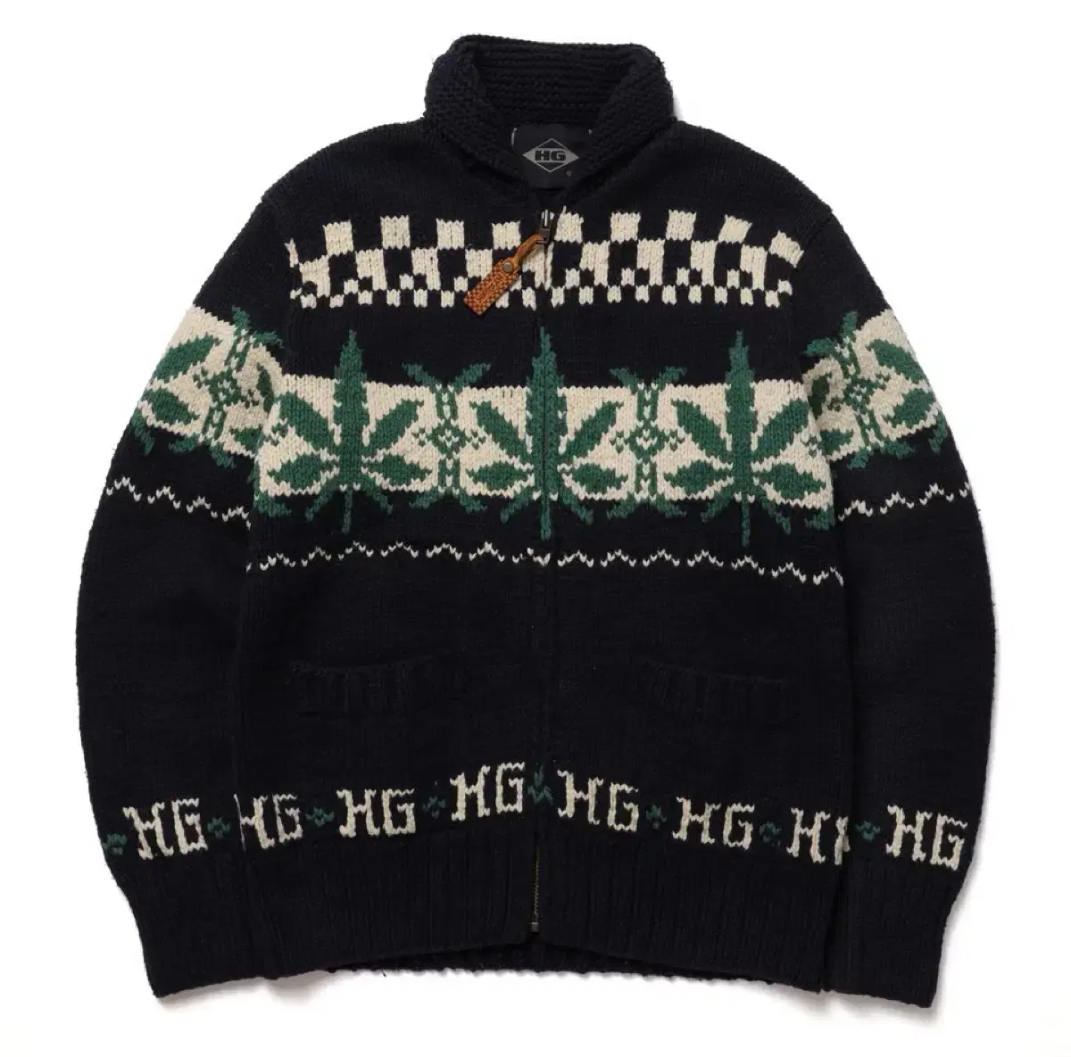 Hysteric Glamour Cowichan Cardigan