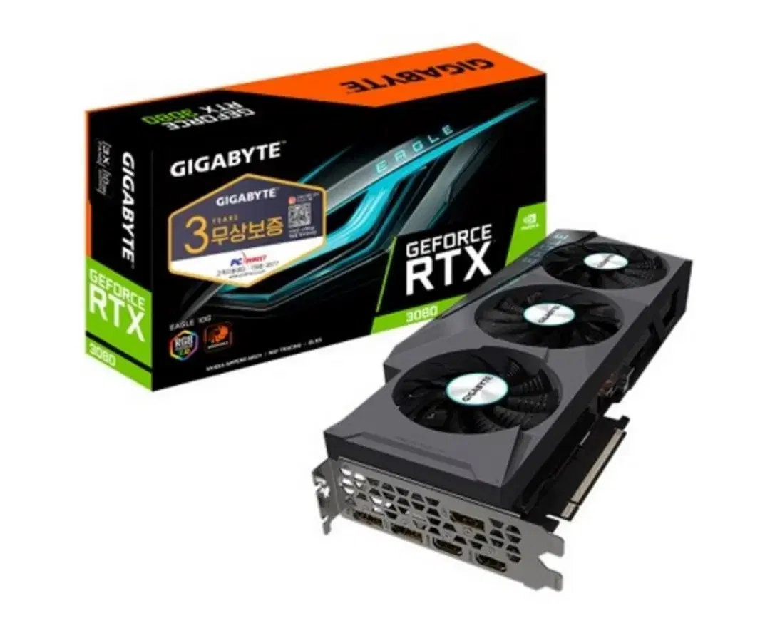 기가바이트 rtx 3080 eagle oc 10G 판매