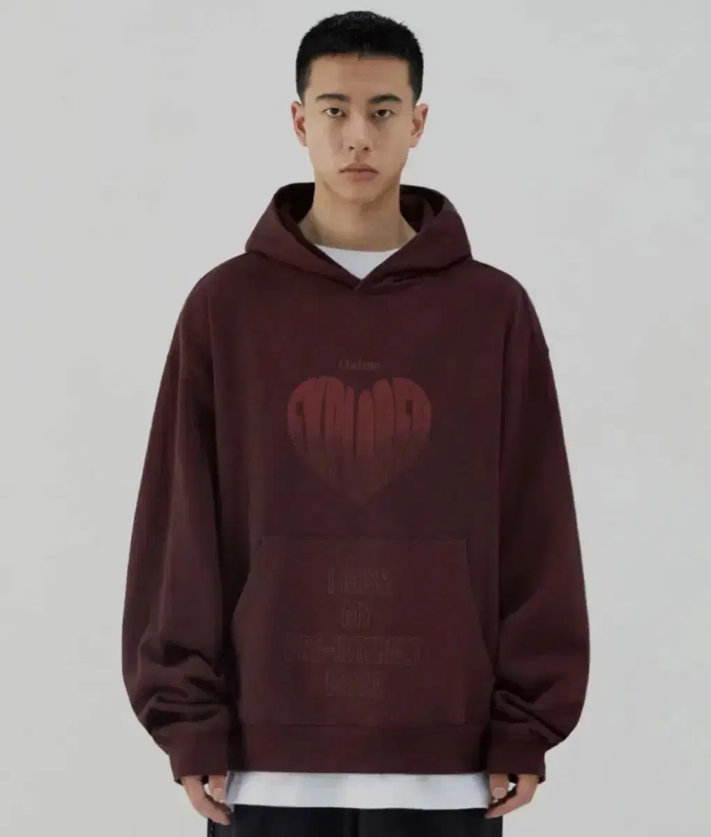 비바스튜디오 후드티 heart symbol hoodie