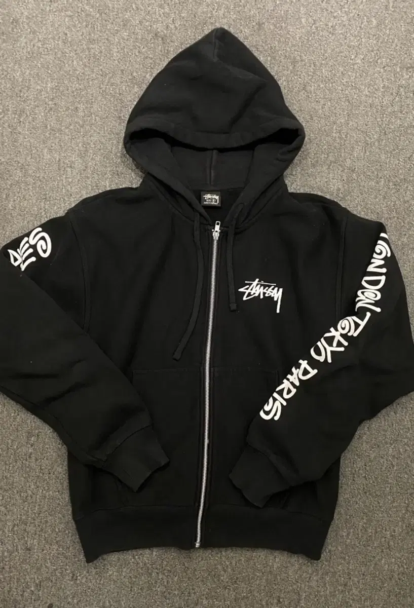 스투시 stussy 집업후드