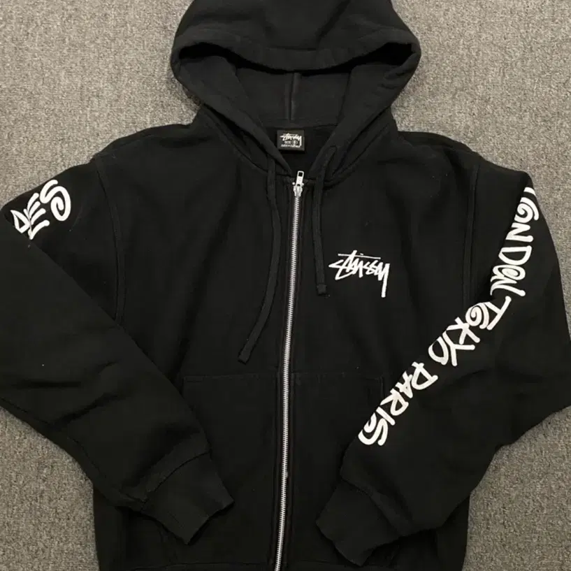 스투시 stussy 집업후드