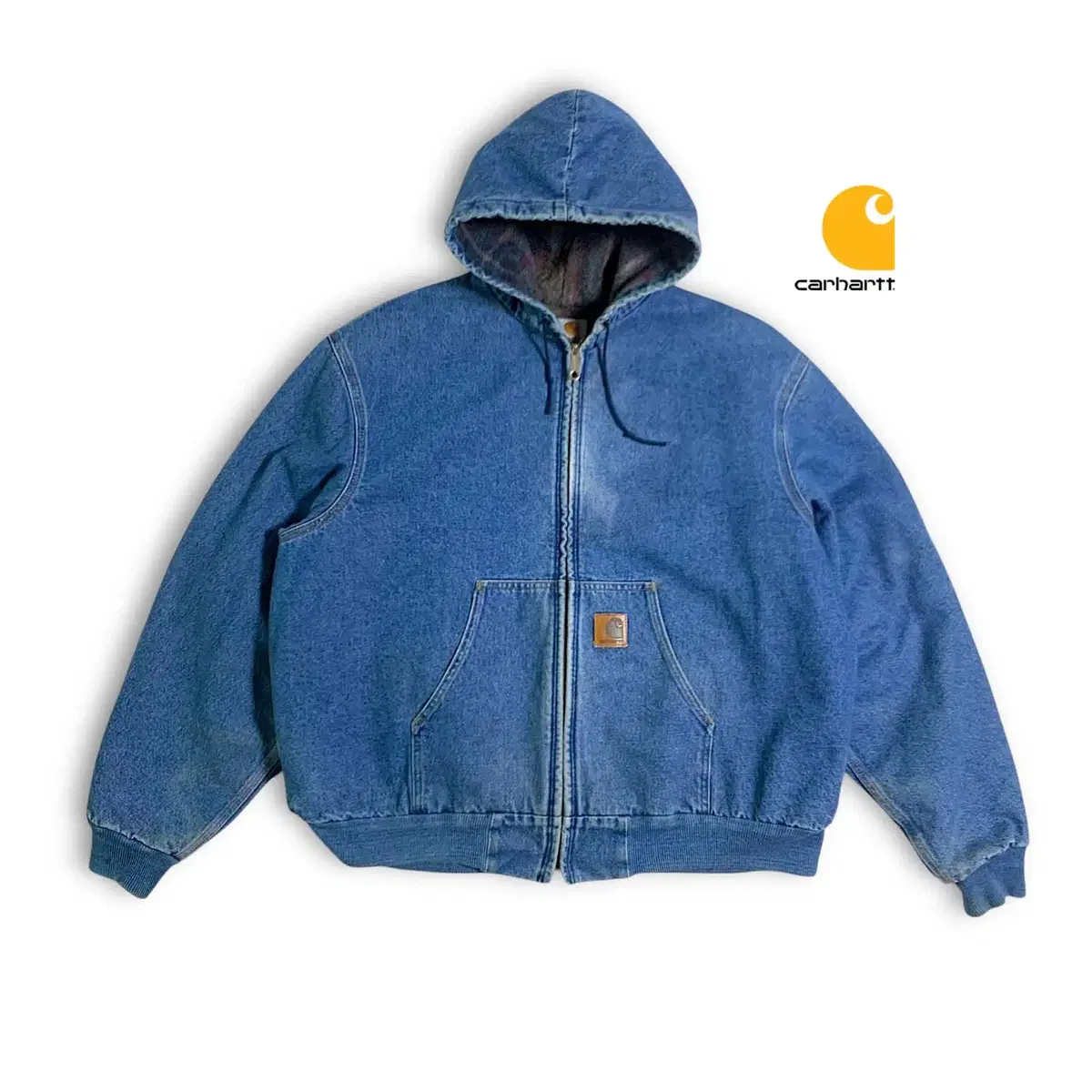 [2XL] Carhartt J08DST 데님 액티브 자켓