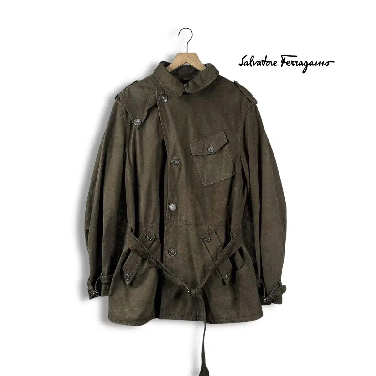 [XL] salvatore ferragamo military jacket