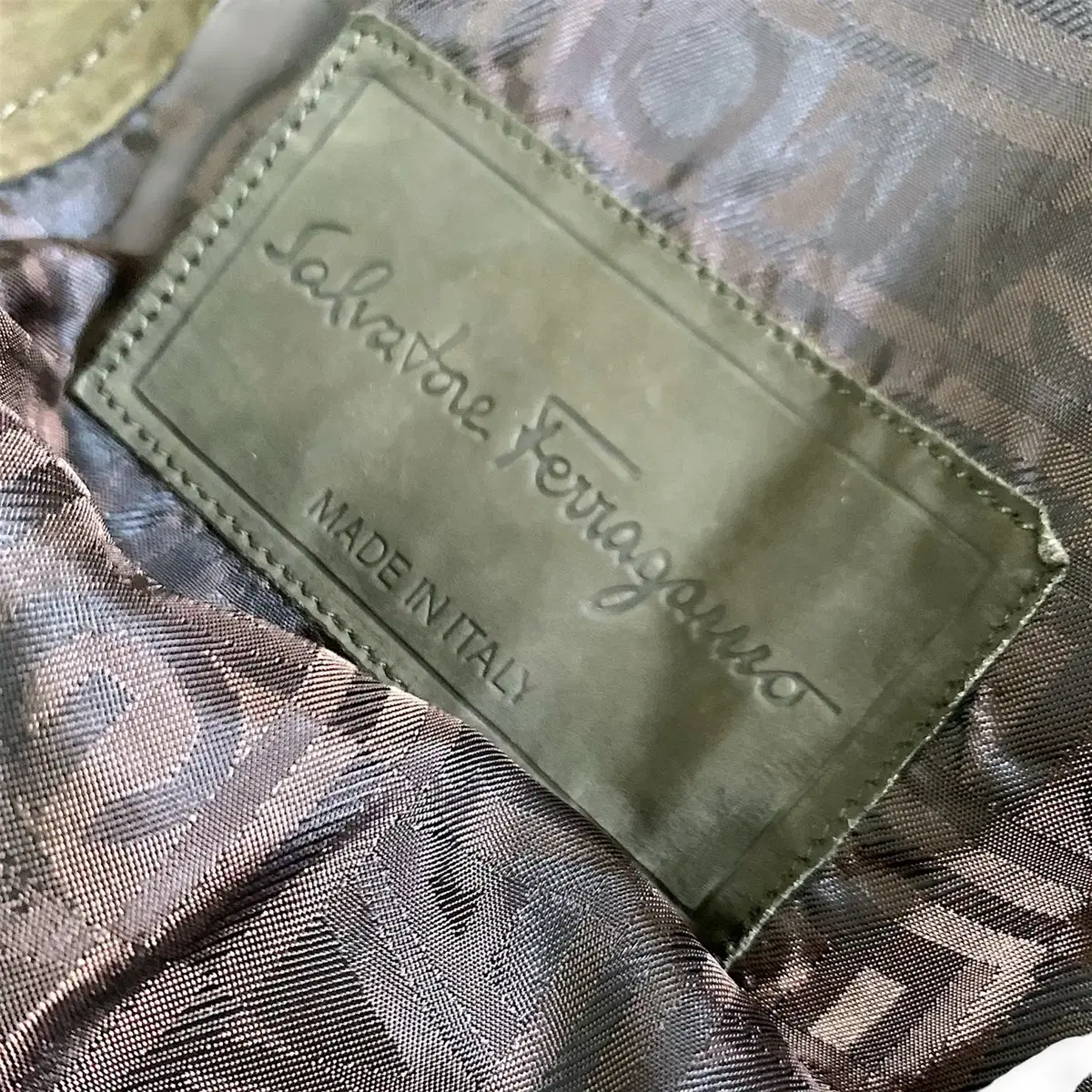 [XL] salvatore ferragamo military jacket