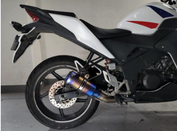 CBR125 머플러 튜닝 풀배기 새상품