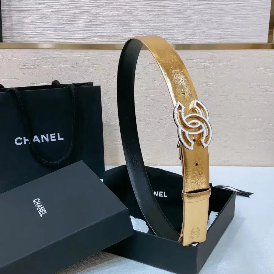 Chanel 샤넬 여사 벨트 정품