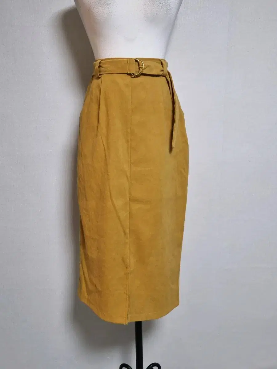 Mustard BeltsLong Skirt