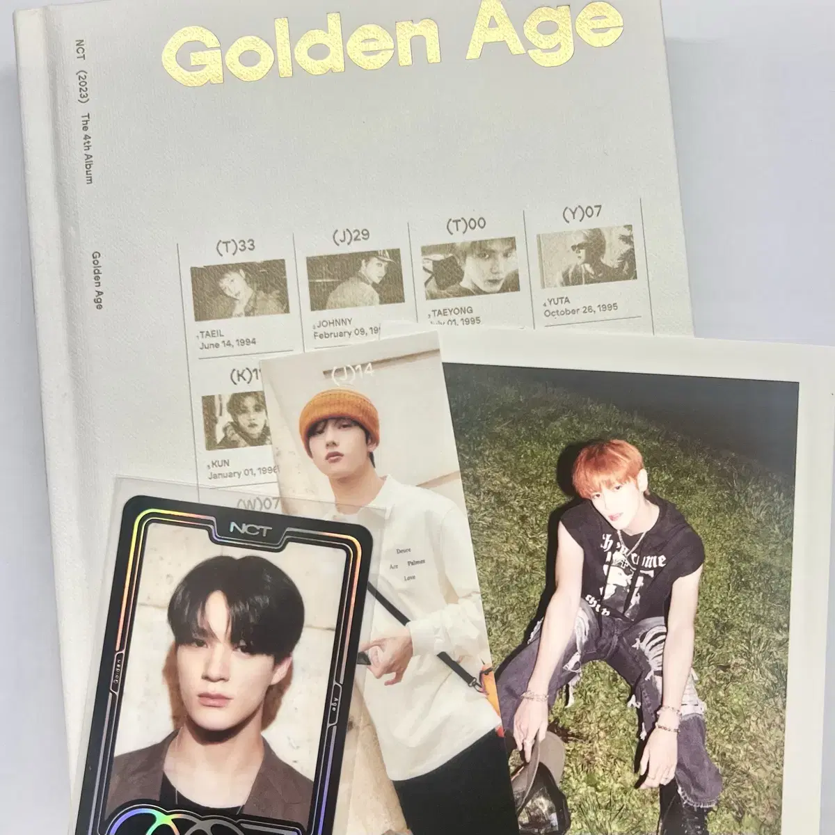 NCT Golden E.JI Archiving ver. unsealed album jeno photocard WTS