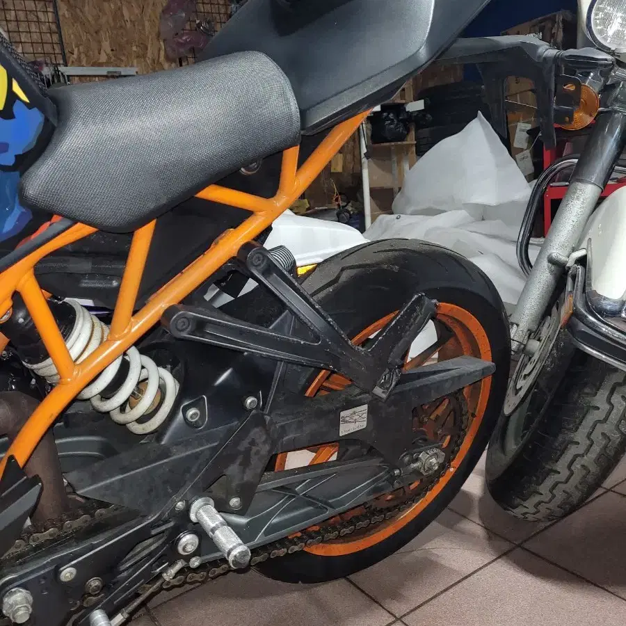 Ktm Rc390 부품차 손볼차