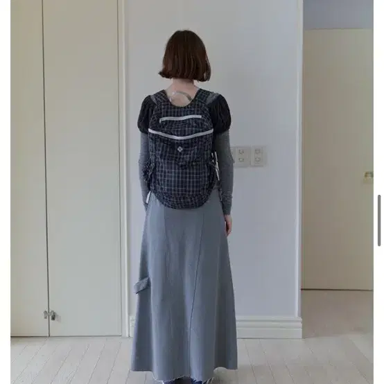 노컨텐츠 Incision A-Line Long Skirt 판매