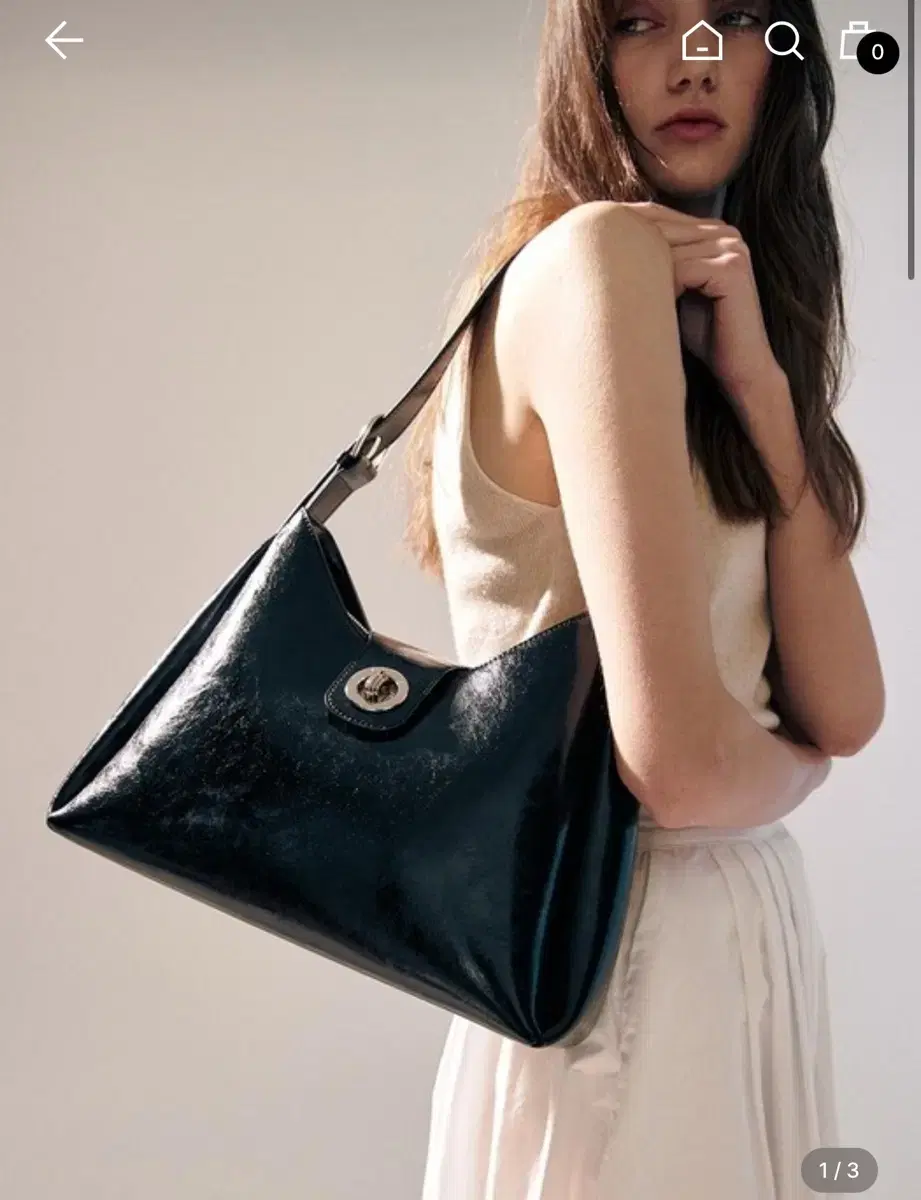 루에브르 Sac de Fontaine Large Hobo 호보백 블랙