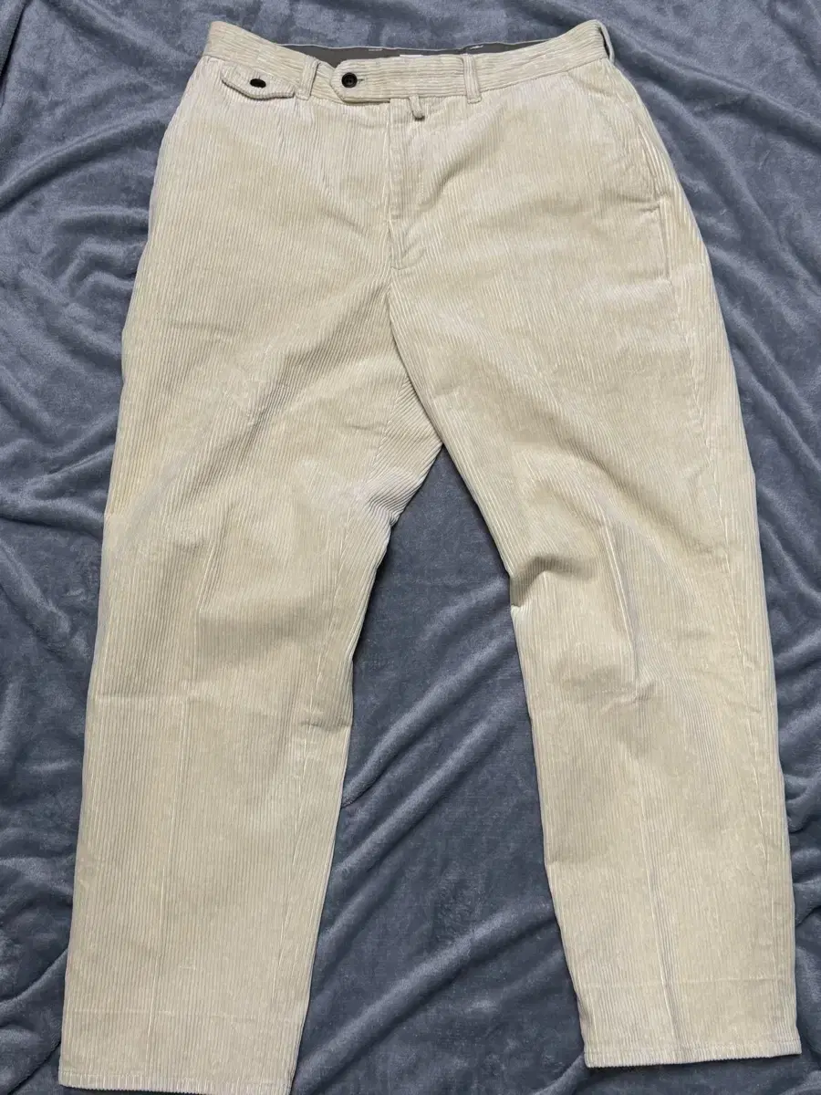 [M] N's & Min's Grandpa Corduroy Pants Ivory