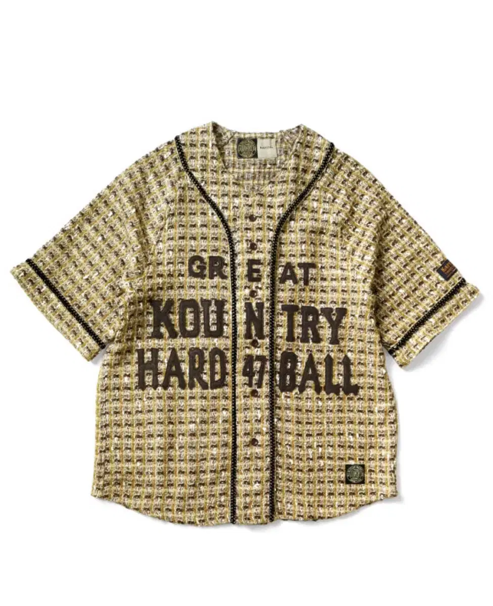 24fw KAPITAL Capital Fancified Baseball Shirt