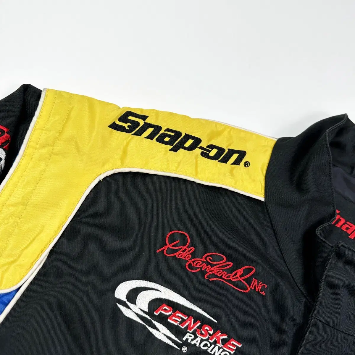 (2XL) snap-on 스냅온 올드 아카이브 자수 레이싱자켓