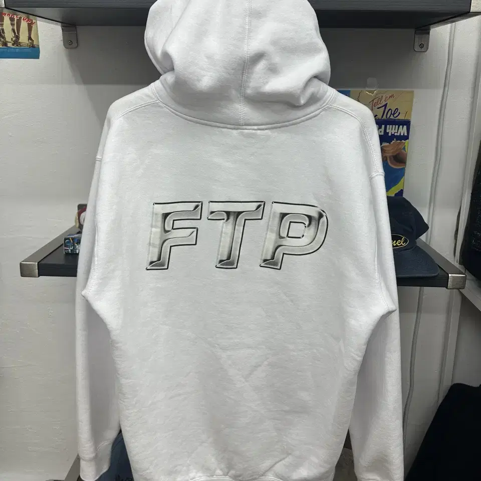 FTP 크롬 로고 후디 L