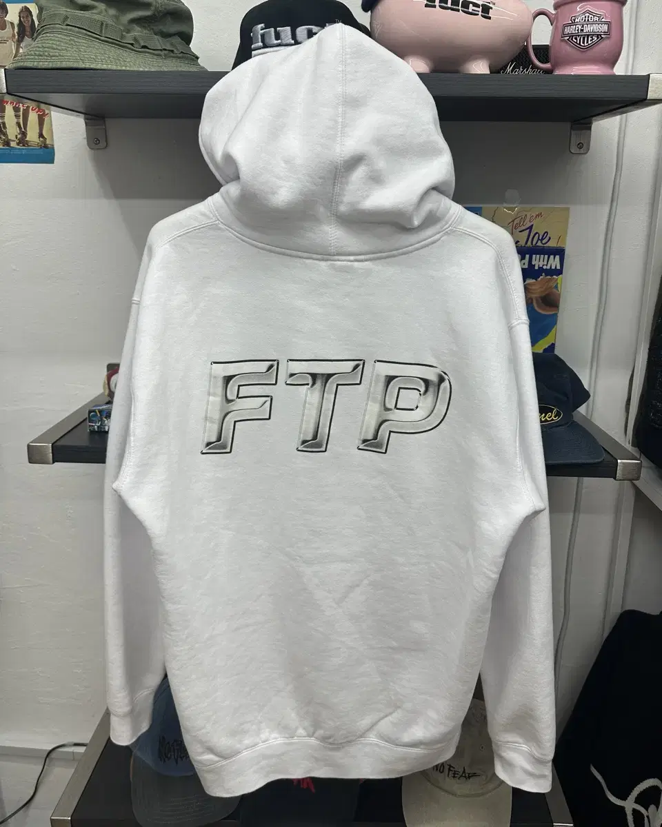 FTP 크롬 로고 후디 L