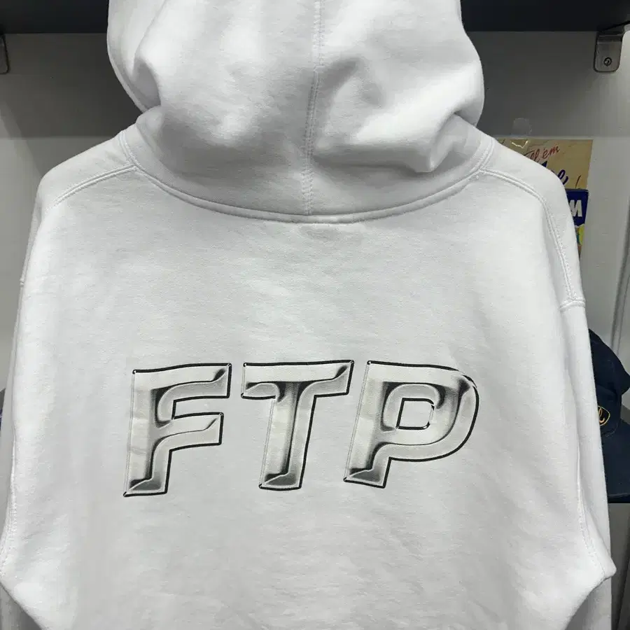 FTP 크롬 로고 후디 L