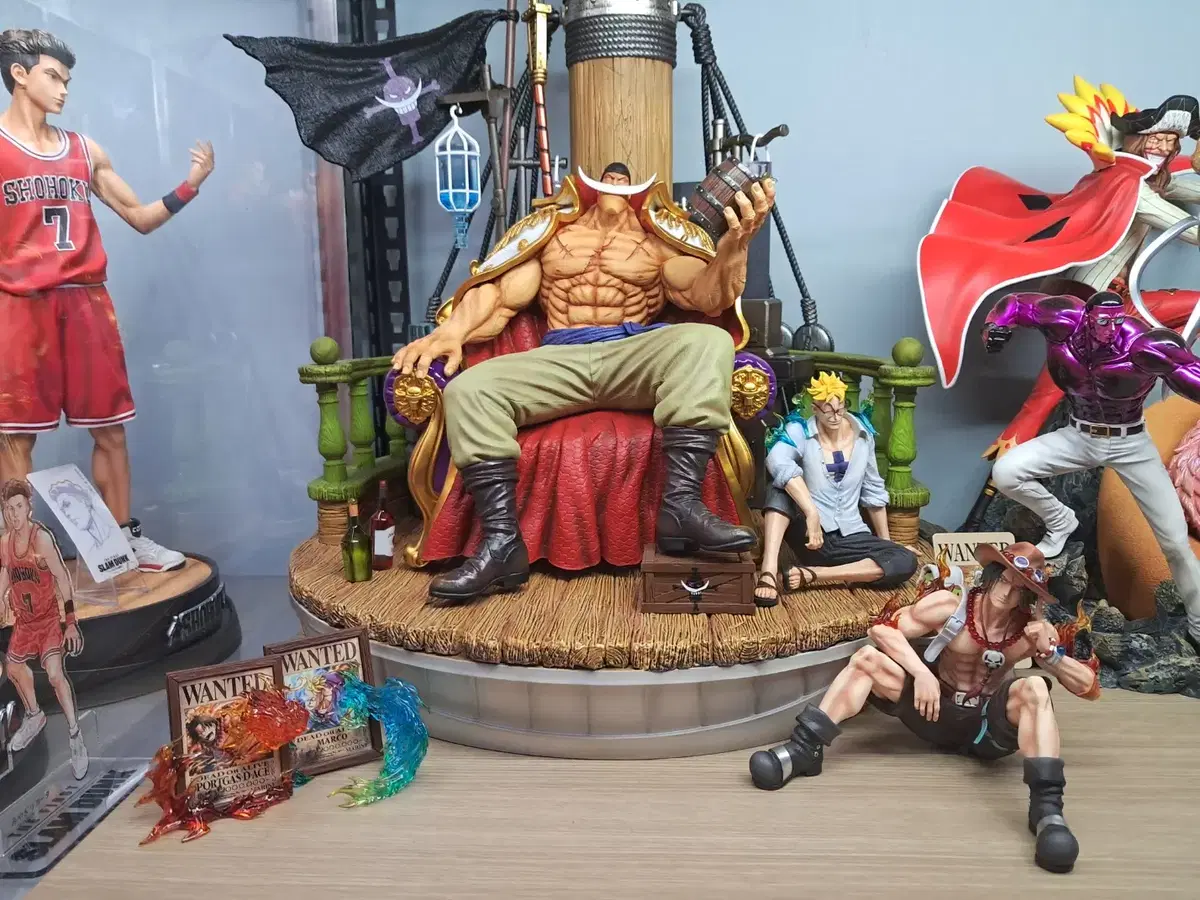 GTR Whitebeard Seated Statue (Advanced) ONEPIECE Resin Statue