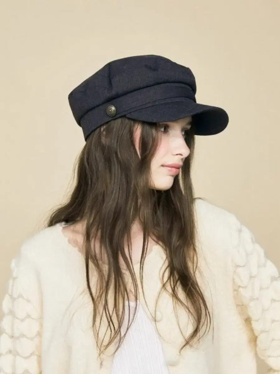 글로니(GLOWNY) NOUR WOOL CAP - Gray