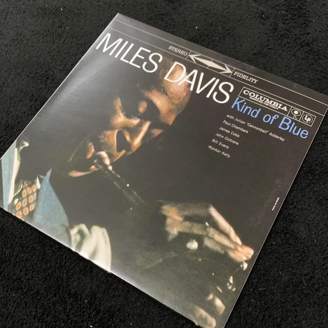 마일스 데이비스 KIND OF BLUE 블루판 한정판 lp