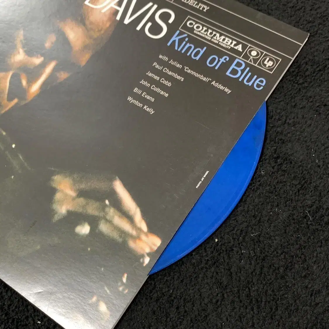 마일스 데이비스 KIND OF BLUE 블루판 한정판 lp