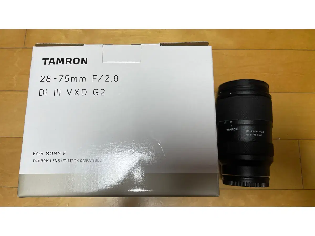 탐론 28-75mm F/2.8 Di III VXD G2 소니 E 마운트