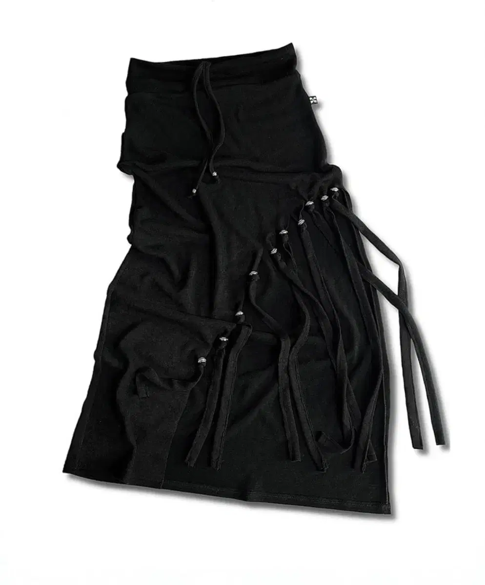 KIMYO 키묘 기묘 BRASSBALL OBLIQ TASSEL SKIRT