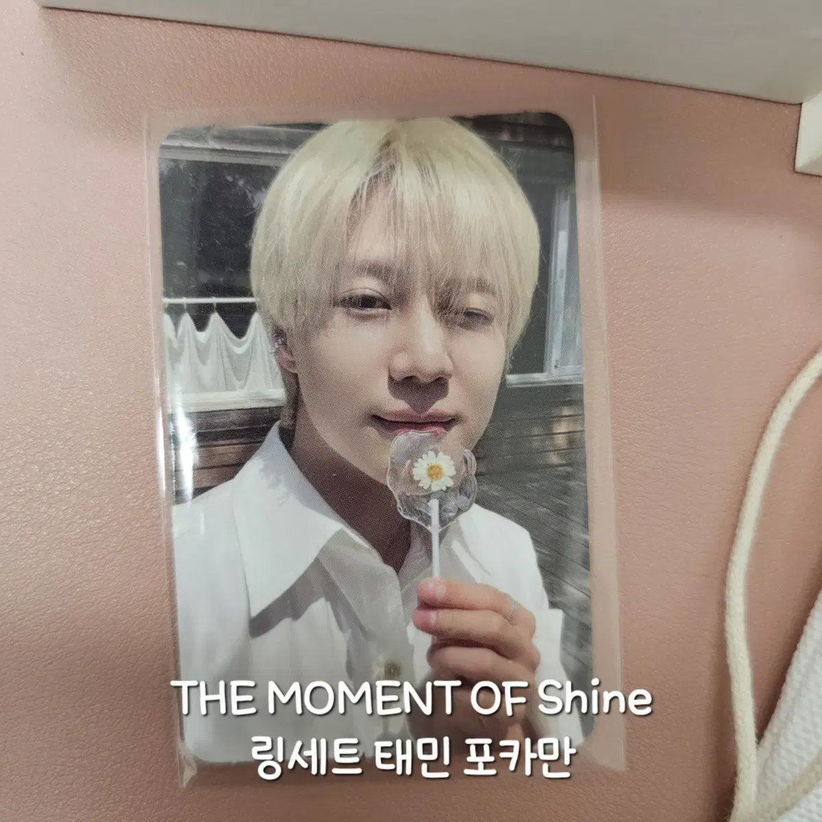 15주년 반지포카 태민 (반지 제외)THE MOMENT OF Shine