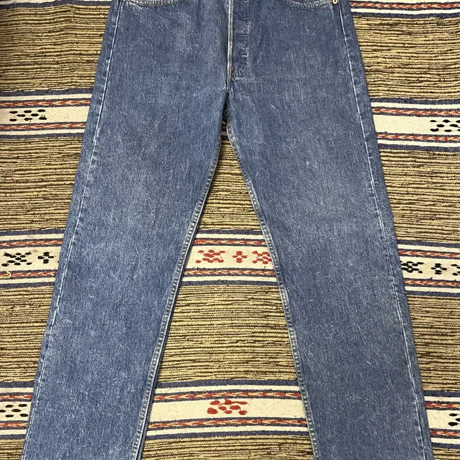 (32~33)90s USA 빈티지 리바이스 501 중청 데님 levis