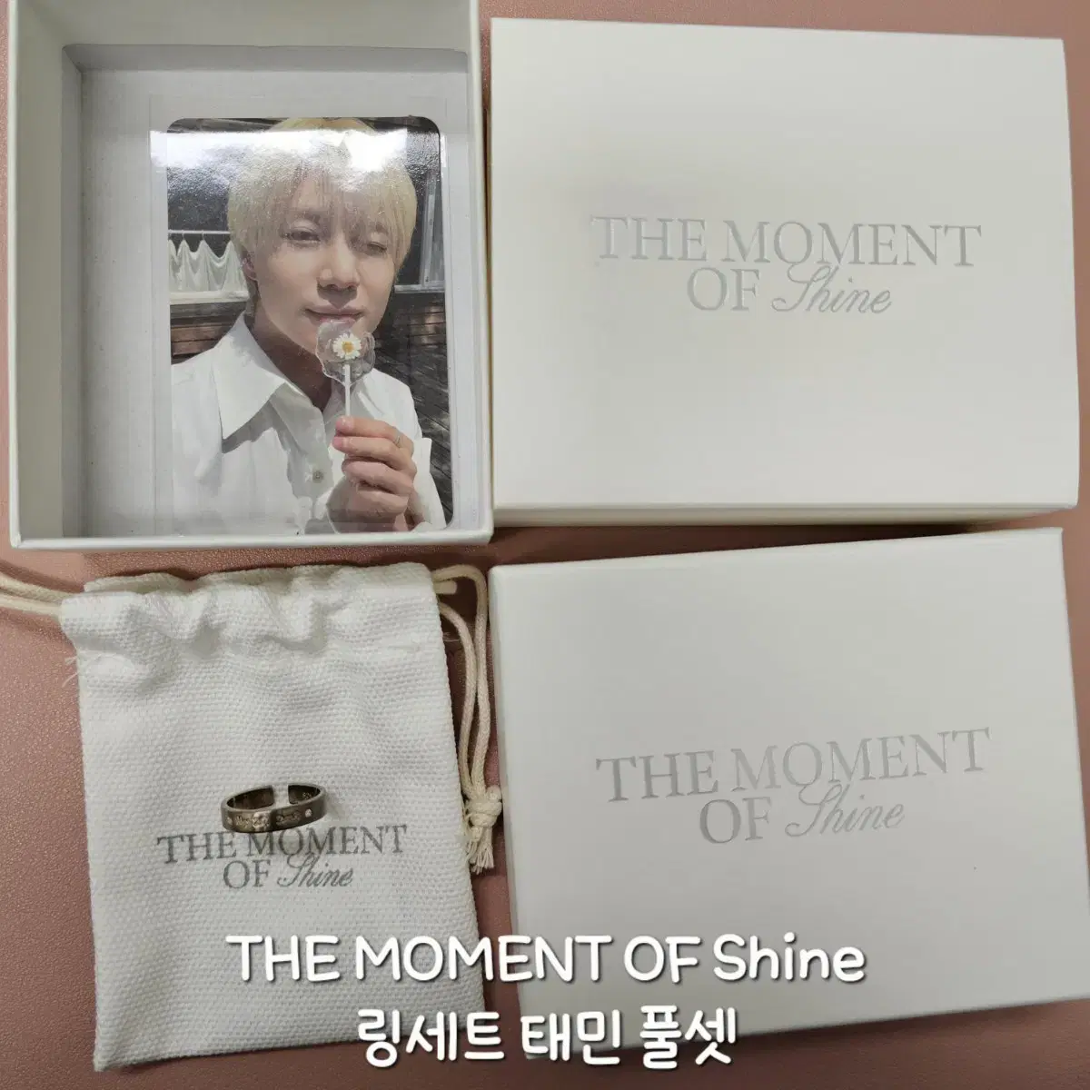 15주년 반지 포카 태민 (반지 포함)THE MOMENT OF Shine