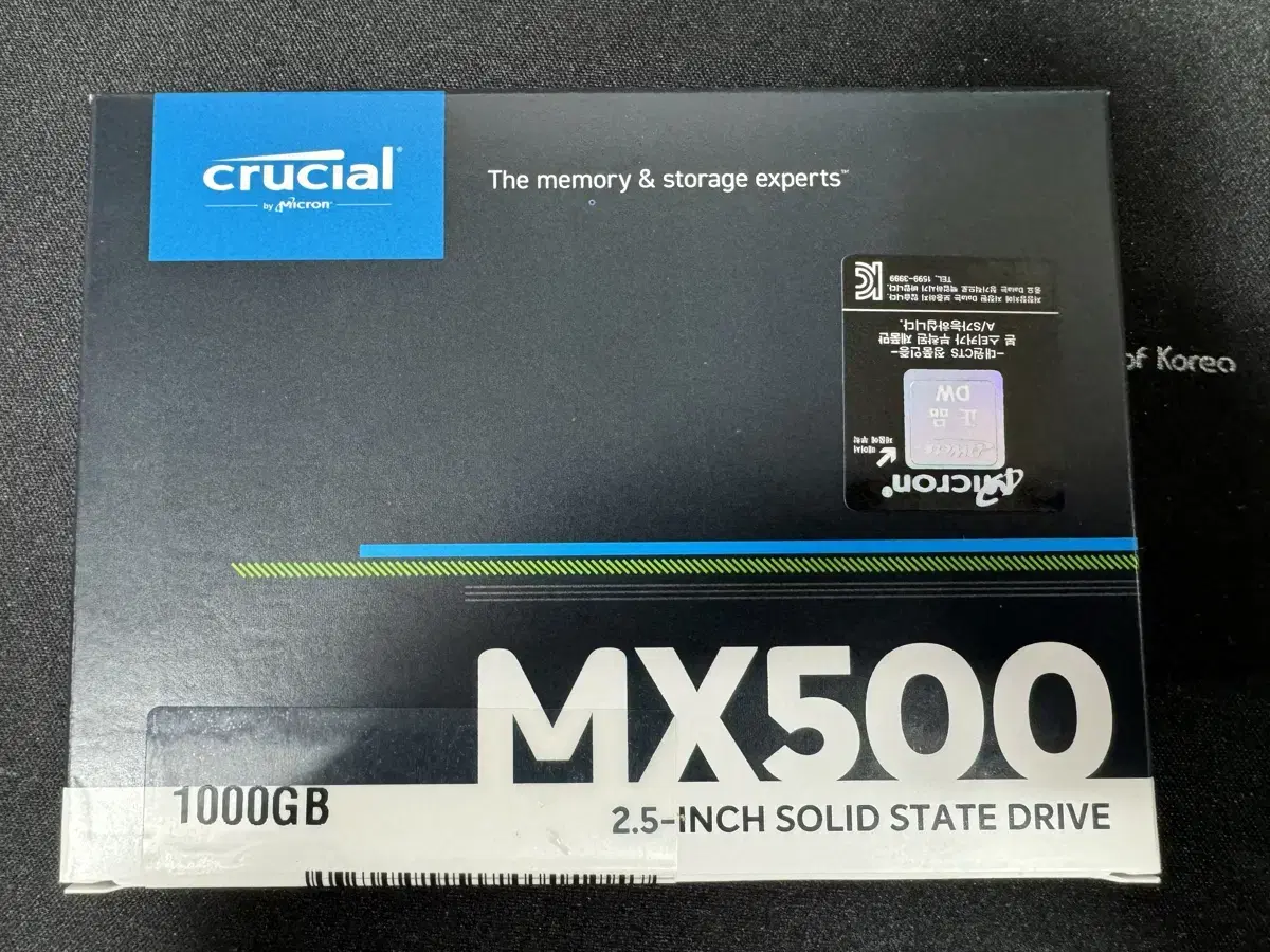 MX500 1TB SSD 미개봉