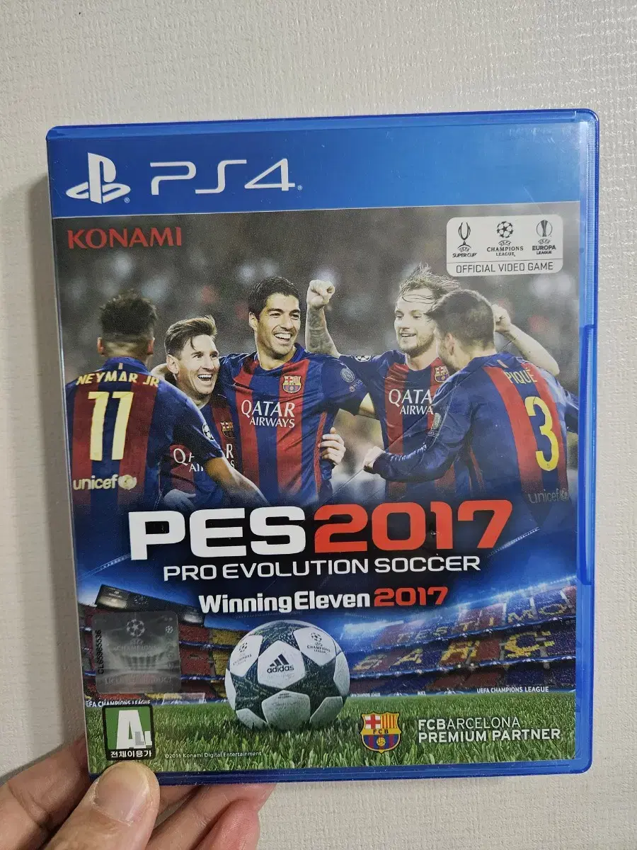 ps4 플스4 pes2017