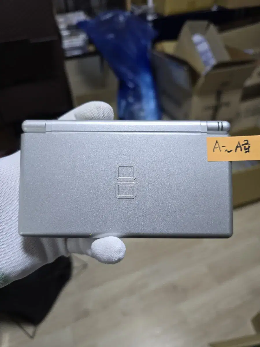 A-~A급 닌텐도 DS Lite DSL 실버 새터치판