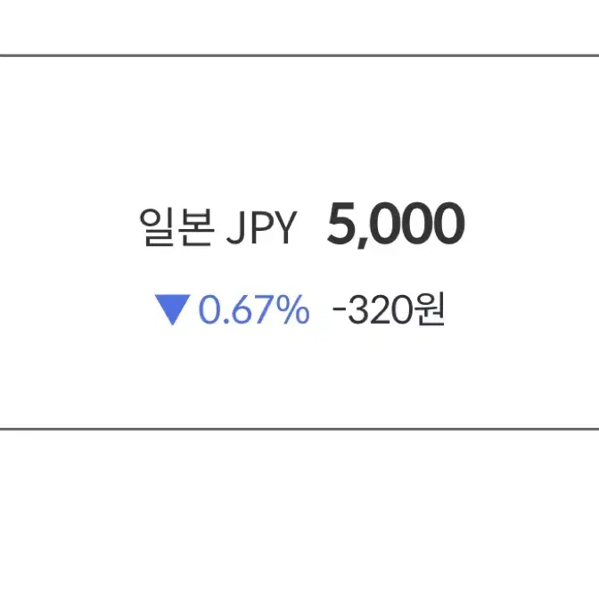 엔화 5000엔