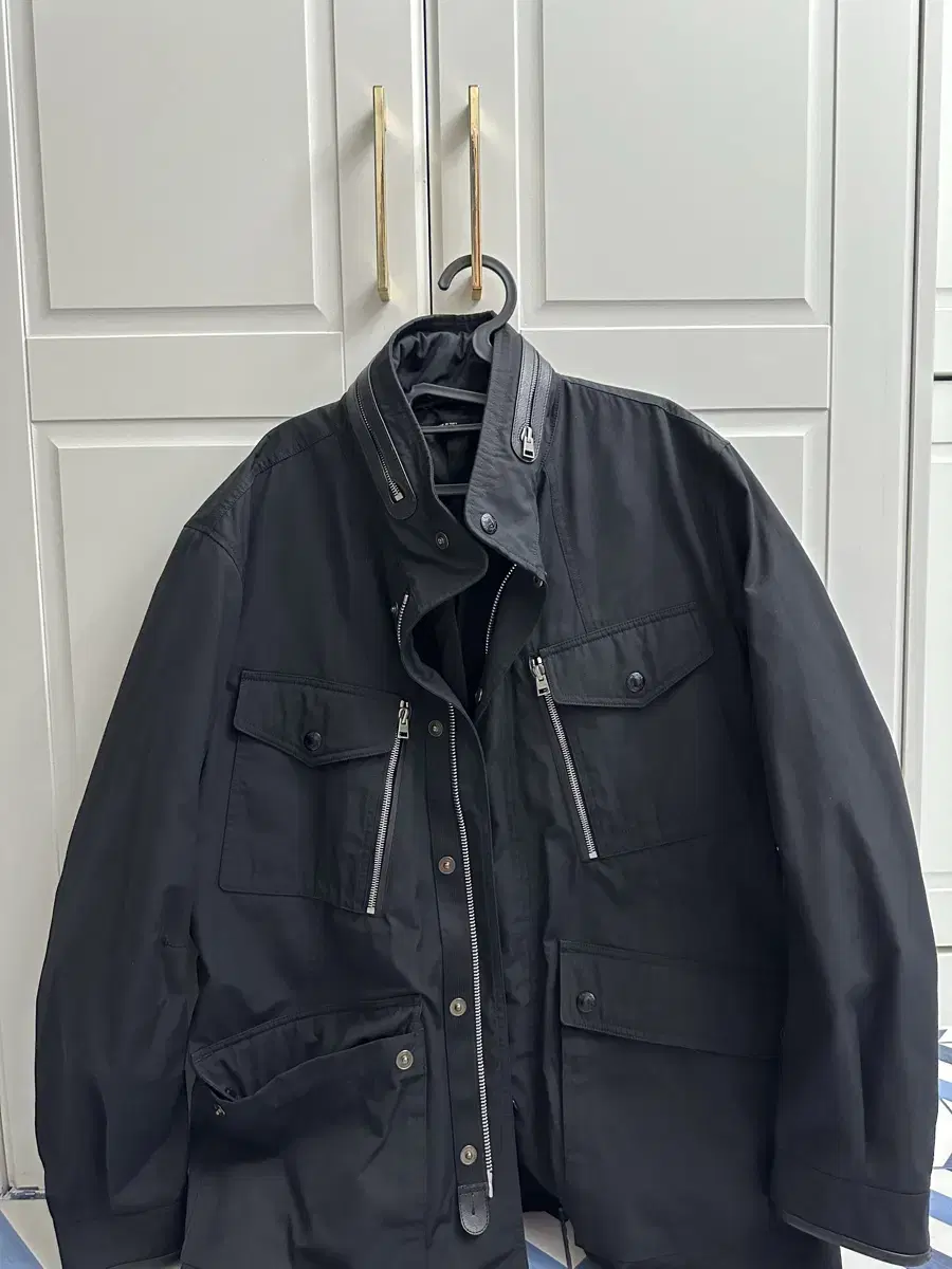Tom Ford Jacket Safari Detail Pocket Black