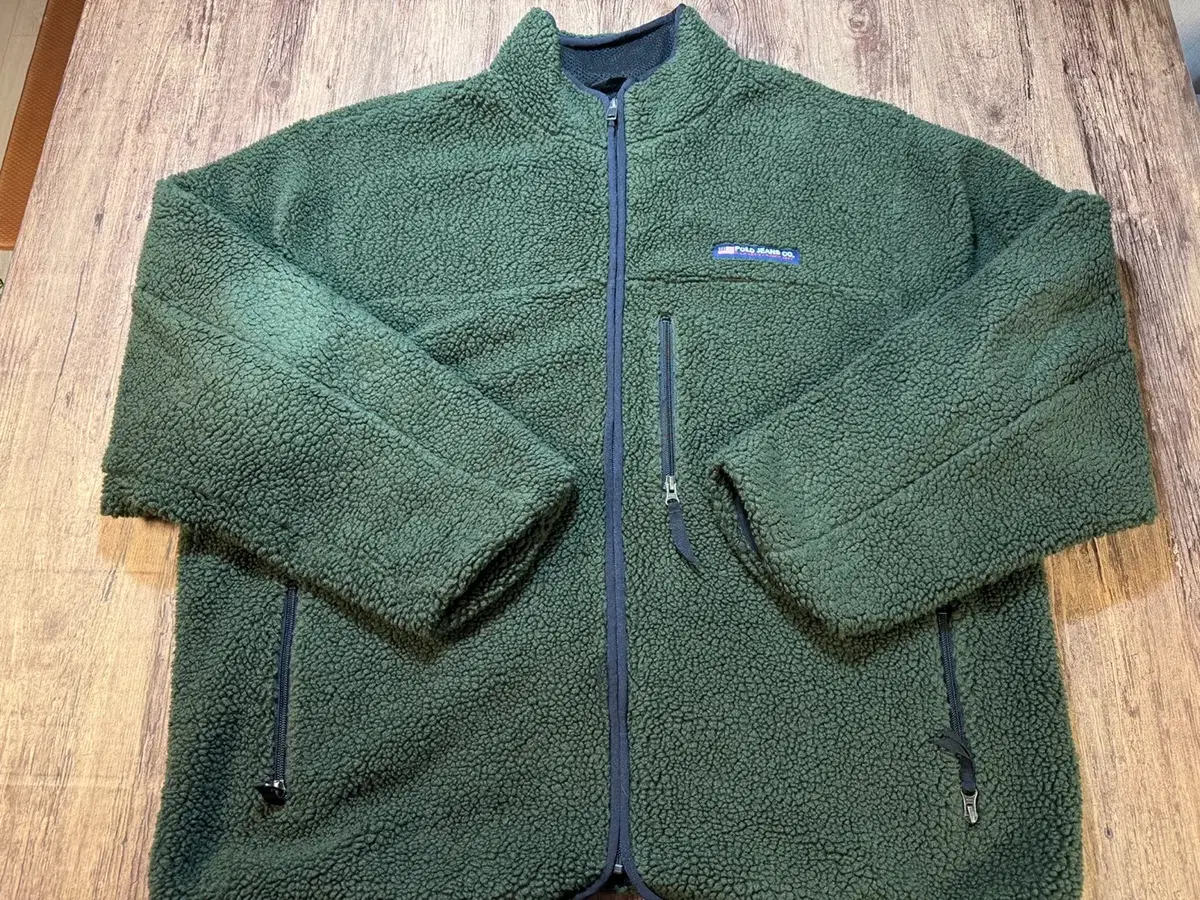 [XXL] 90S Vintage Polo Ralph Lauren Poggle Furry Green