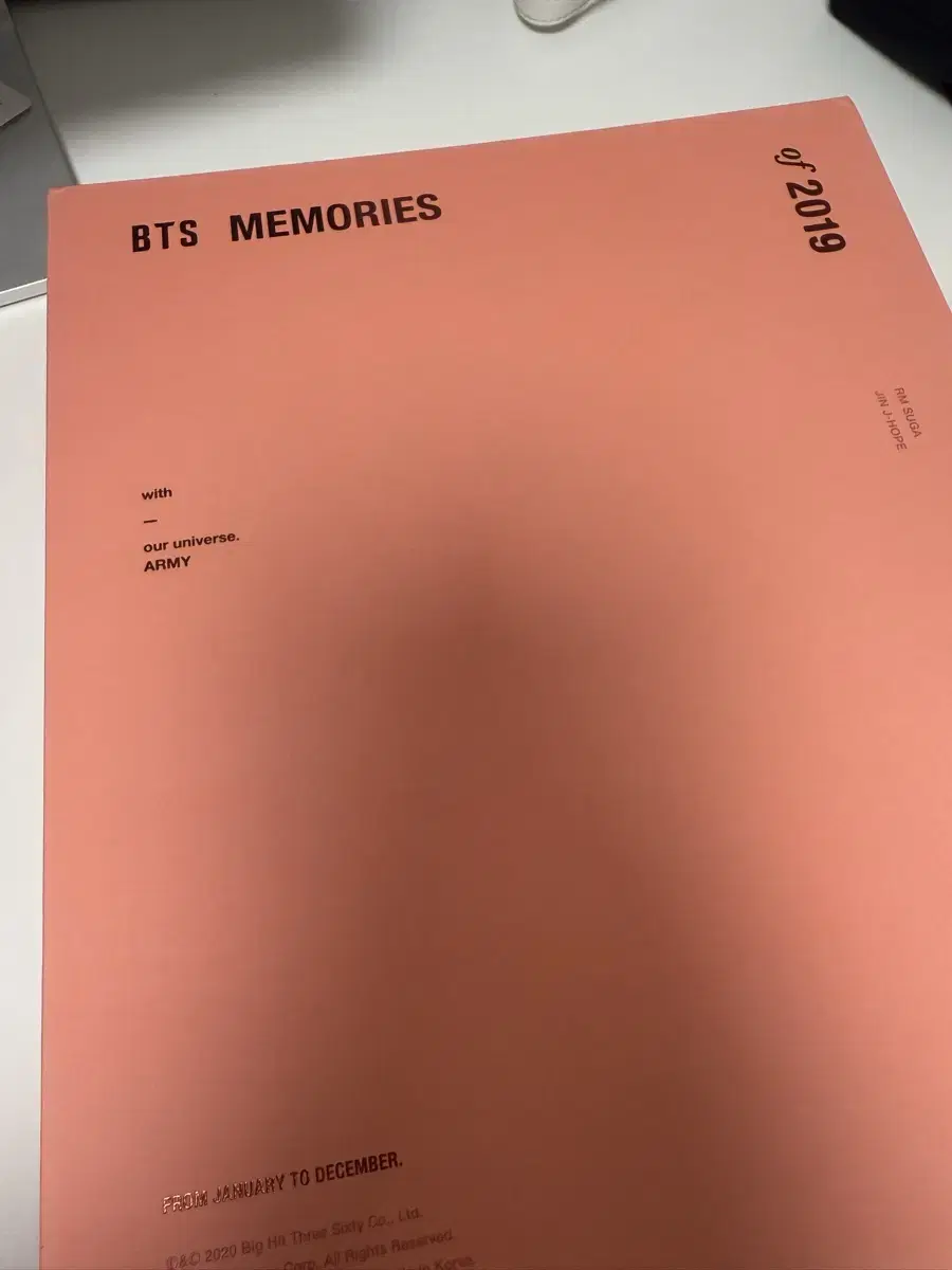 BTS 2019 메모리즈 DVD 뷔 태형 포카포함