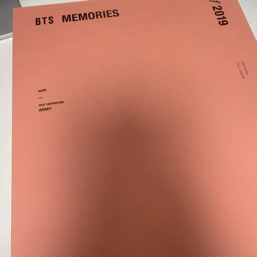 BTS 2019 메모리즈 DVD 뷔 태형 포카포함