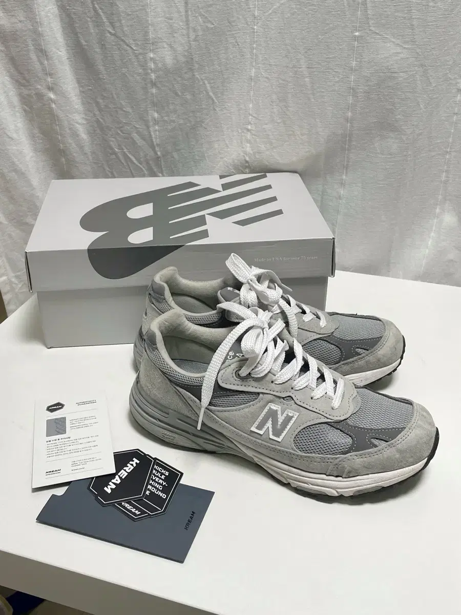 뉴발란스 993 Made in USA Grey 270 풀박스