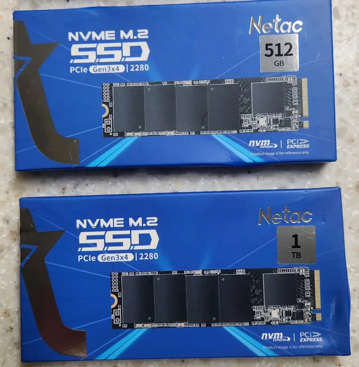 [새제품] NVME M.2 SSD (512G, 1T 2가지)