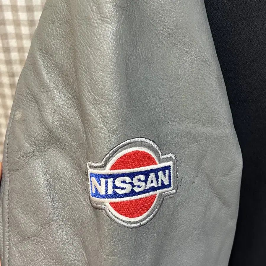 [Skyline] Nissan 올드스쿨 바시티자켓 L