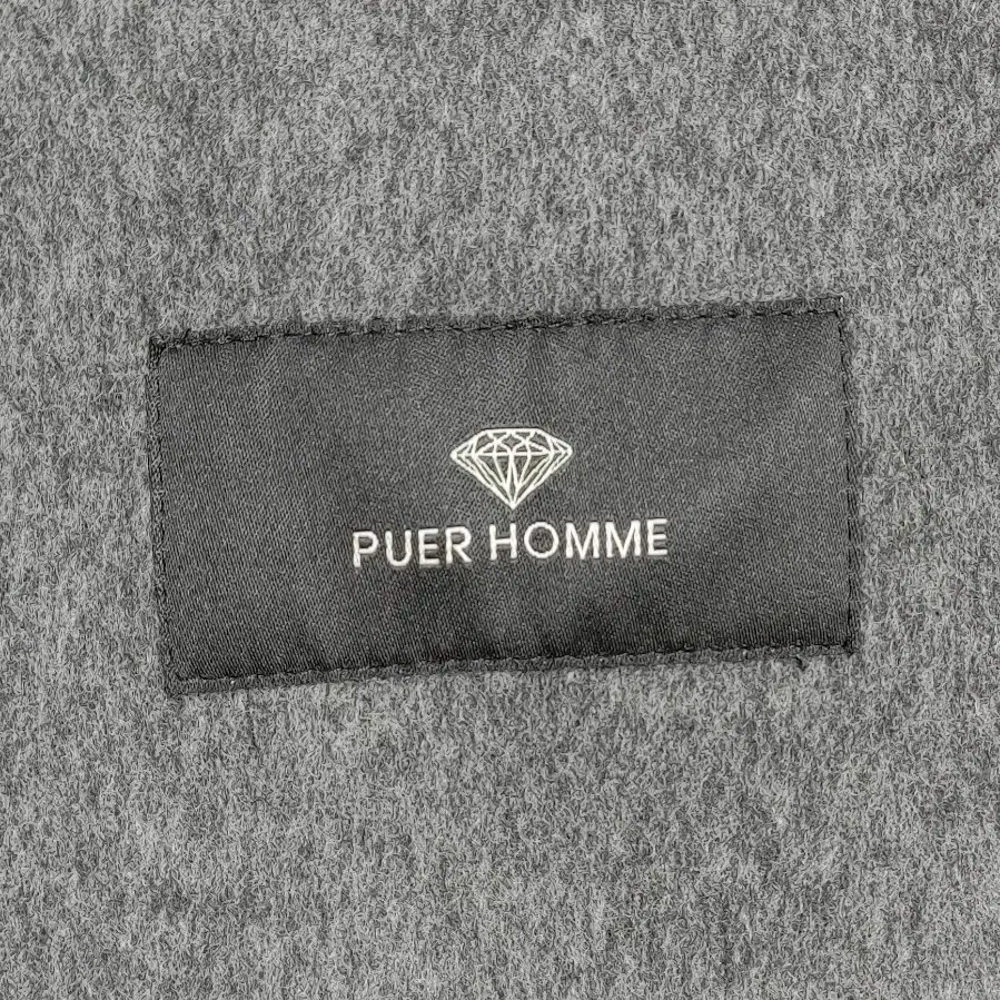 (새상품)PUERHOMME 퓨에르옴므 캐시미어함유 모직 롱코트